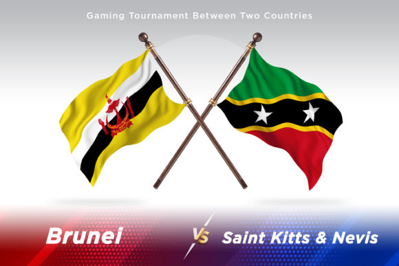 Brunei Versus Saint Kitts Nevis Flags: A Comparative Analysis of National Symbols and Digital Asset Design