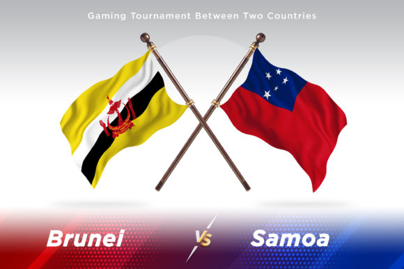 Brunei Versus Samoa Two Flags: A Strategic Look at Isolated 3D Flag Illustrations for Modern Design Workflows