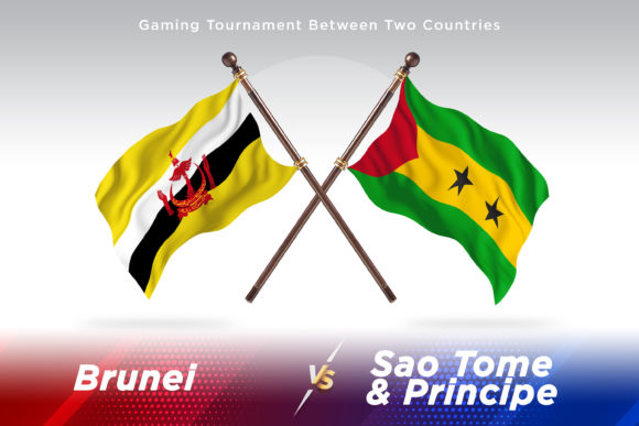 Brunei Versus Sao Tome Two Flags: A Design Asset Review