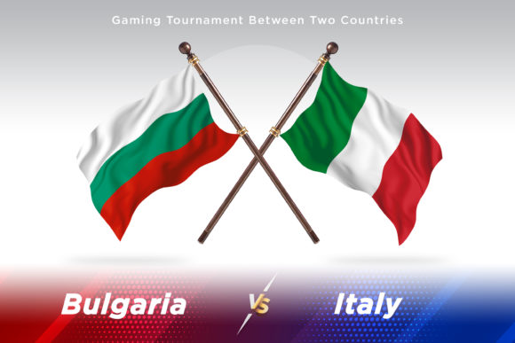 Bulgaria Versus Italy: A 3D Flag Illustration for Global Design Projects