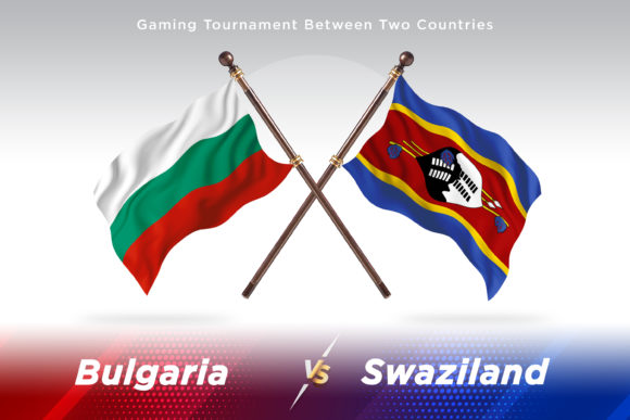 Bulgaria Versus Swaziland Two Flags: A Comprehensive Guide to the 3D Flag Illustration Bundle
