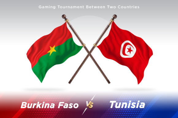 Burkina Faso vs Tunisia: Flag Design Assets
