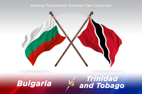 Visualizing Global Rivalries: The Art and Utility of Bulgaria vs. Trinidad and Tobago Flag Illustrations